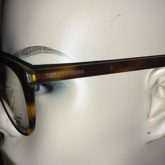 Saint Laurent tortoise Eyeglasses frame 53[]17 145. Comes with dust bag. NWT. - Picture 5 of 6